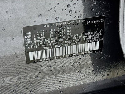 2025 Subaru Legacy Premium