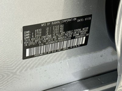 2025 Subaru Legacy Premium