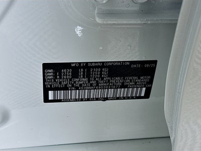 2025 Subaru Legacy Premium