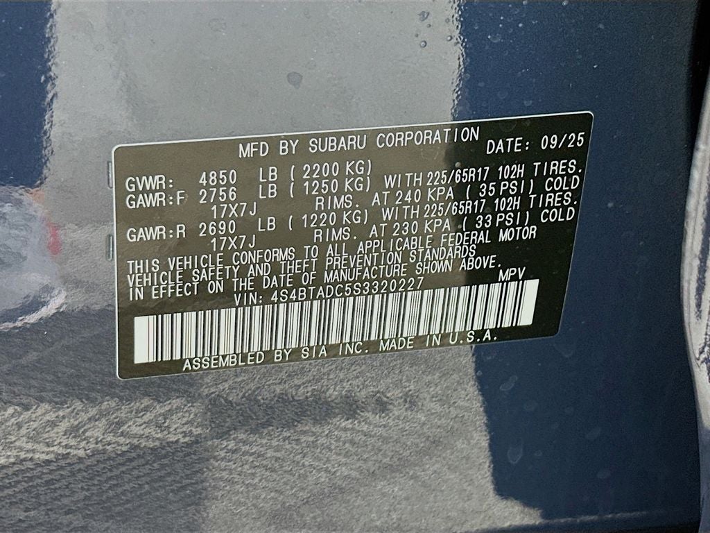 2025 Subaru Outback Premium