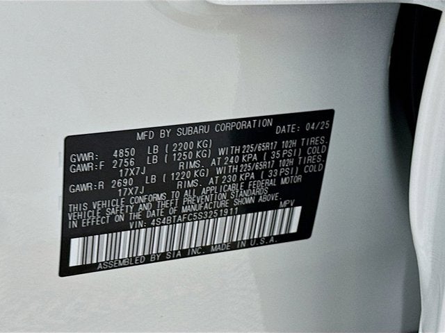 2025 Subaru Outback Premium