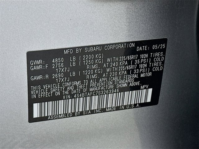 2025 Subaru Outback Premium