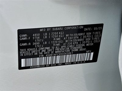 2025 Subaru Outback Premium