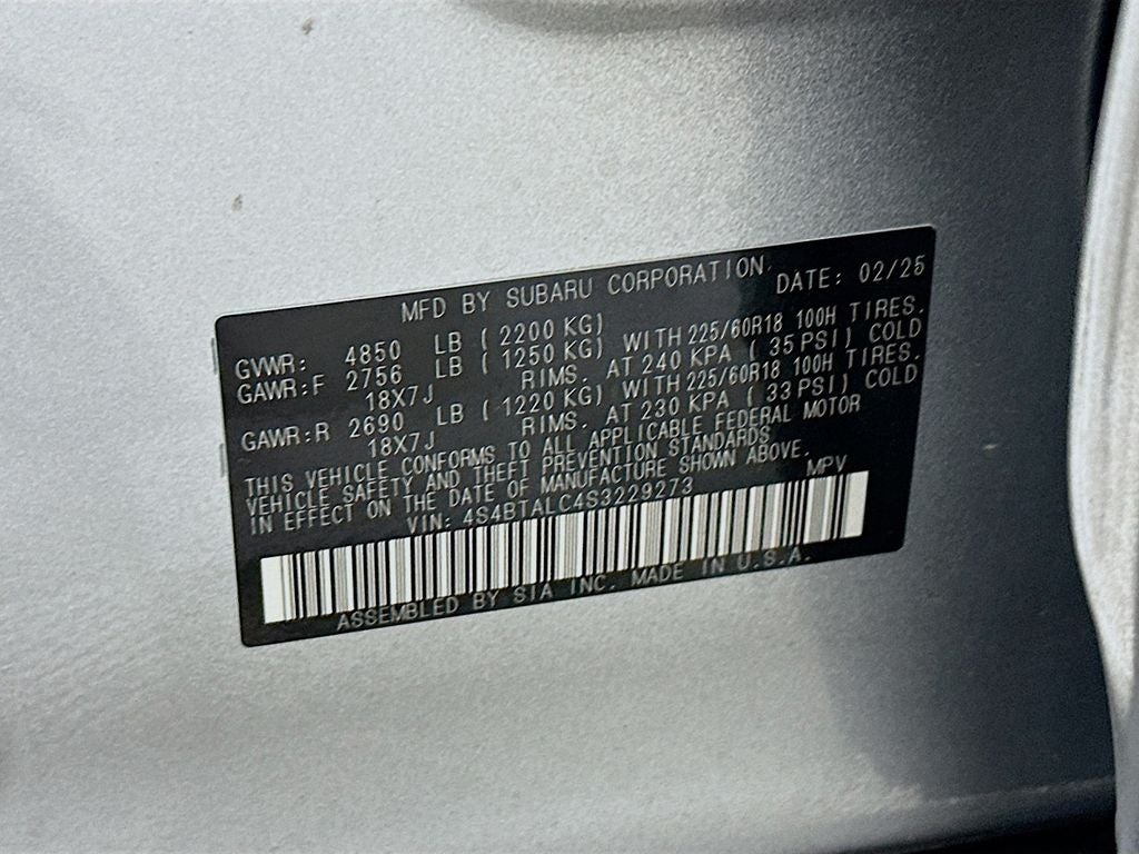 2025 Subaru Outback Onyx Edition