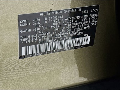 2025 Subaru Outback Limited