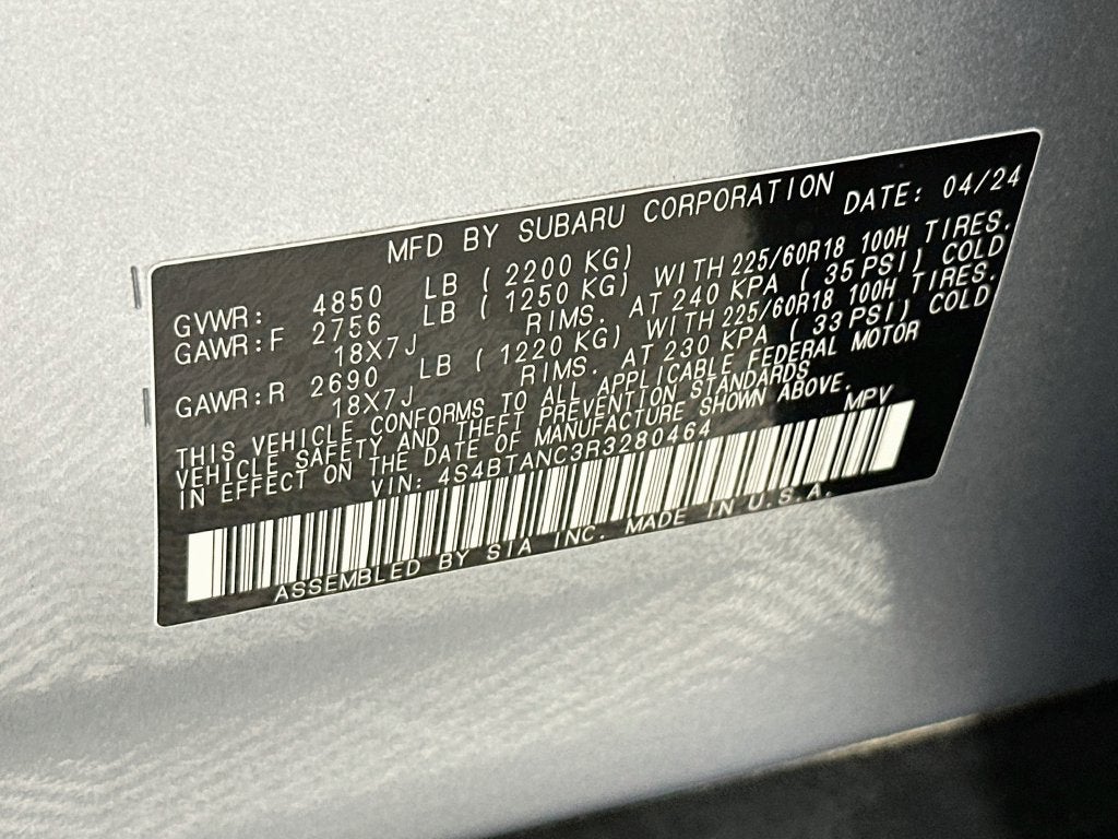 2024 Subaru Outback Limited