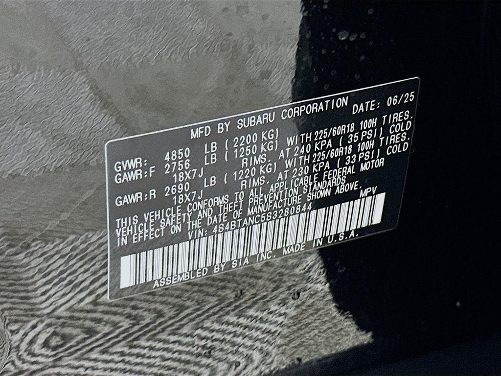 2025 Subaru Outback Limited