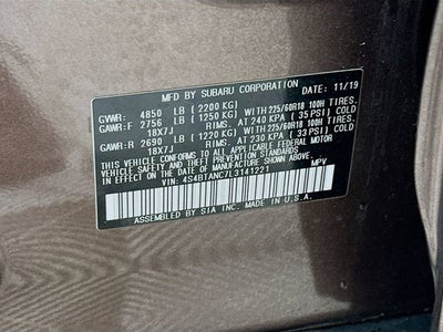 2020 Subaru Outback Limited