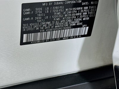 2024 Subaru Outback Touring XT