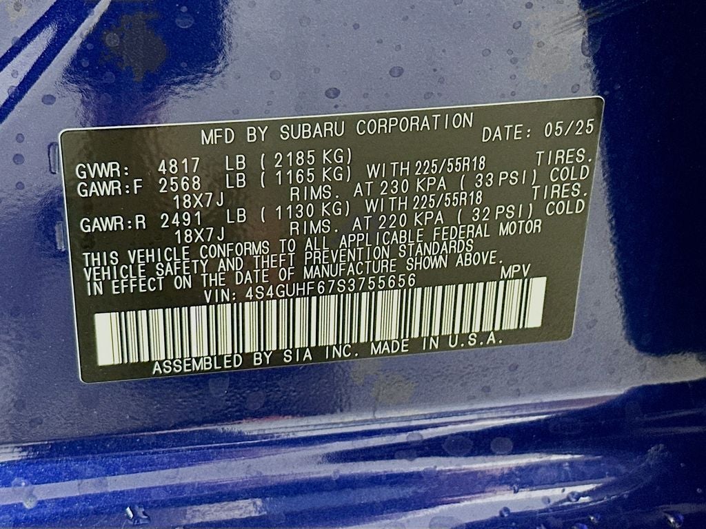 2025 Subaru Crosstrek Sport