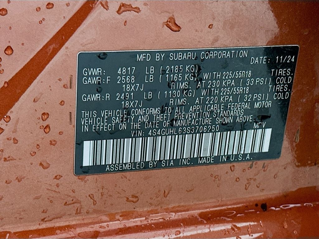 2025 Subaru Crosstrek Limited