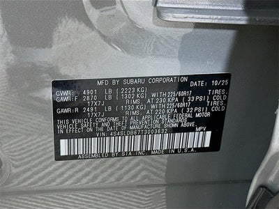 2026 Subaru Forester Premium