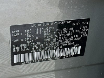 2026 Subaru Forester Limited