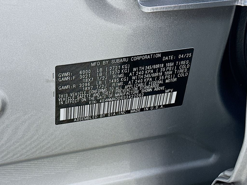 2025 Subaru Ascent Premium