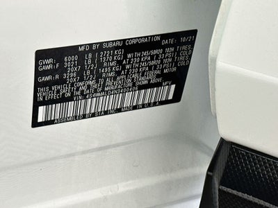 2022 Subaru Ascent Limited