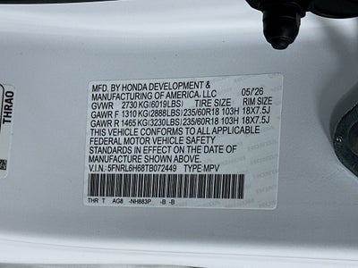 2026 Honda Odyssey EX-L