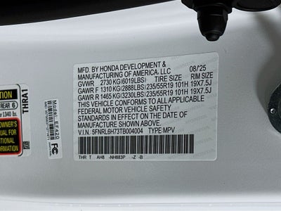 2026 Honda Odyssey Sport-L