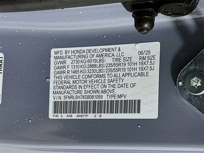 2025 Honda Odyssey Sport-L