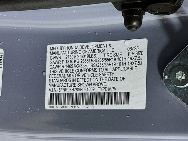 2025 Honda Odyssey Sport-L