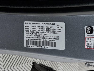 2017 Honda Pilot EX-L