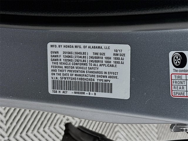 2017 Honda Pilot EX-L