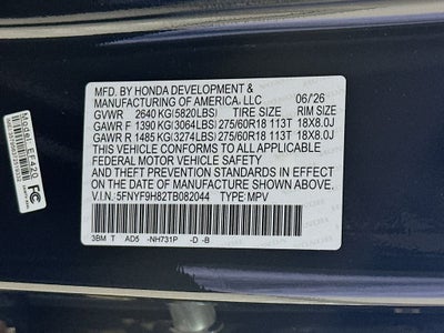 2026 Honda Passport TrailSport Elite