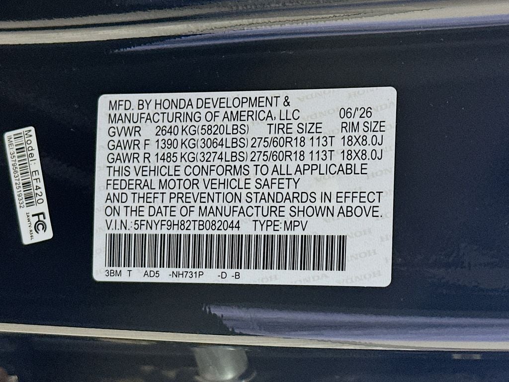 2026 Honda Passport TrailSport Elite
