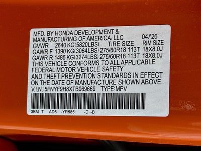 2026 Honda Passport TrailSport Elite