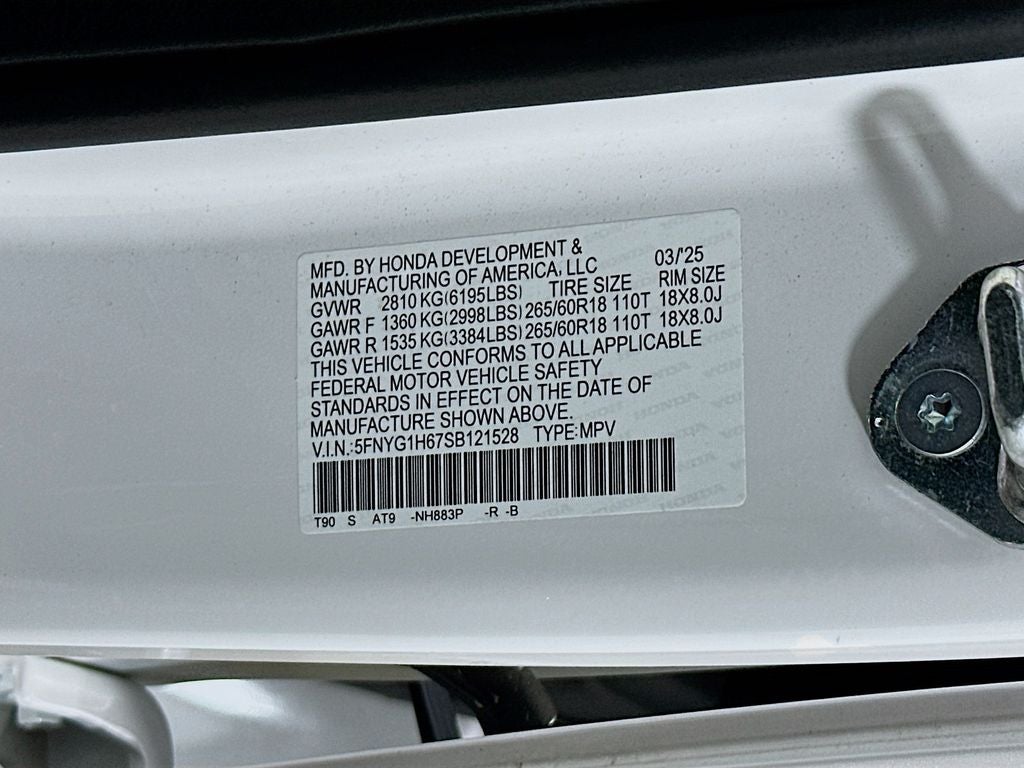 2025 Honda Pilot TrailSport