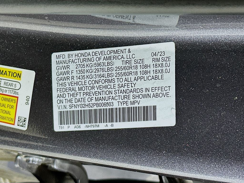 2023 Honda Pilot EX-L 7 Passenger