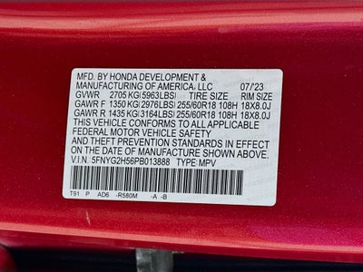 2023 Honda Pilot EX-L 7 Passenger