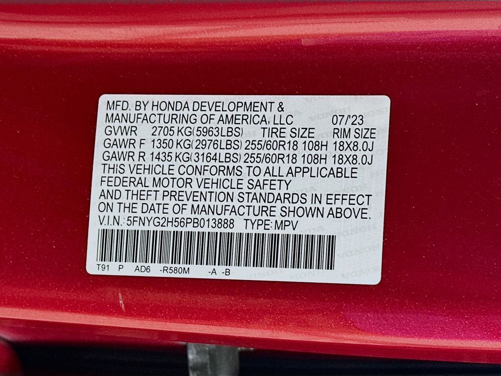 2023 Honda Pilot EX-L 7 Passenger