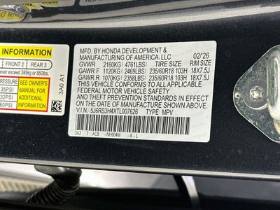2026 Honda CR-V EX