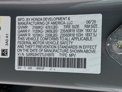 2026 Honda CR-V EX-L