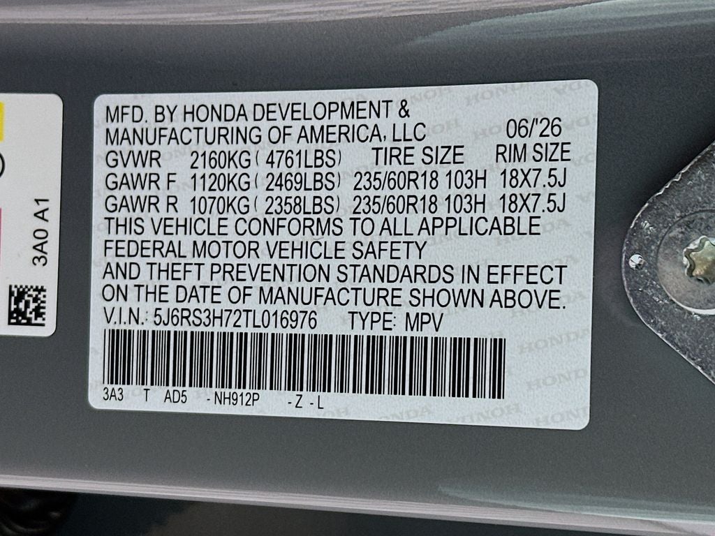 2026 Honda CR-V EX-L