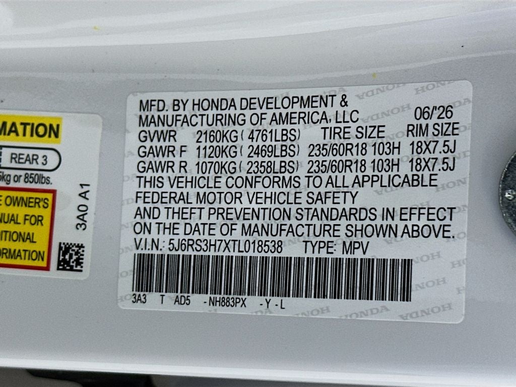 2026 Honda CR-V EX-L