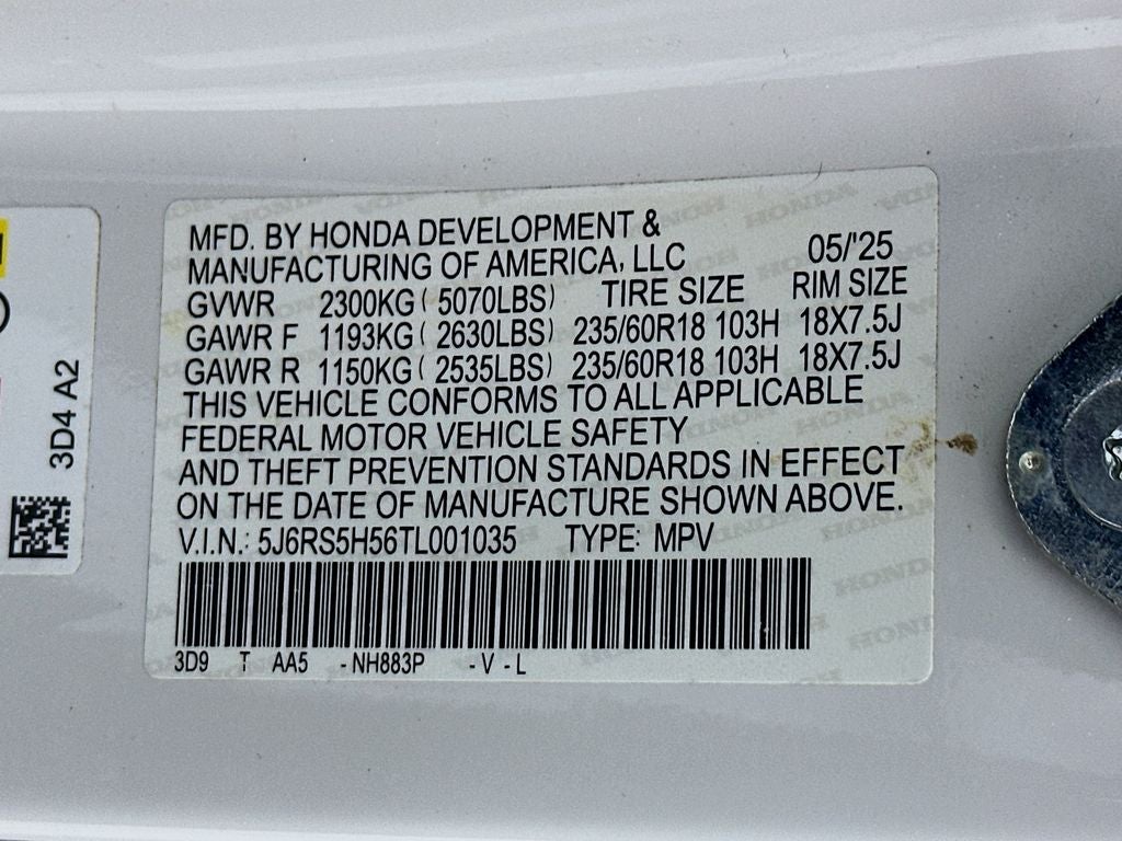 2026 Honda CR-V Hybrid Sport