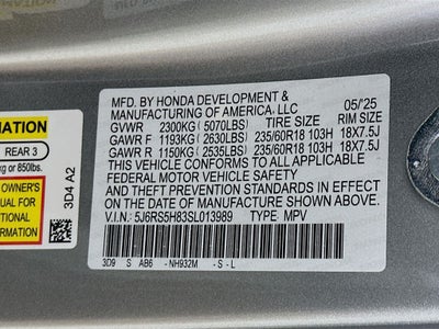 2025 Honda CR-V Hybrid Sport-L