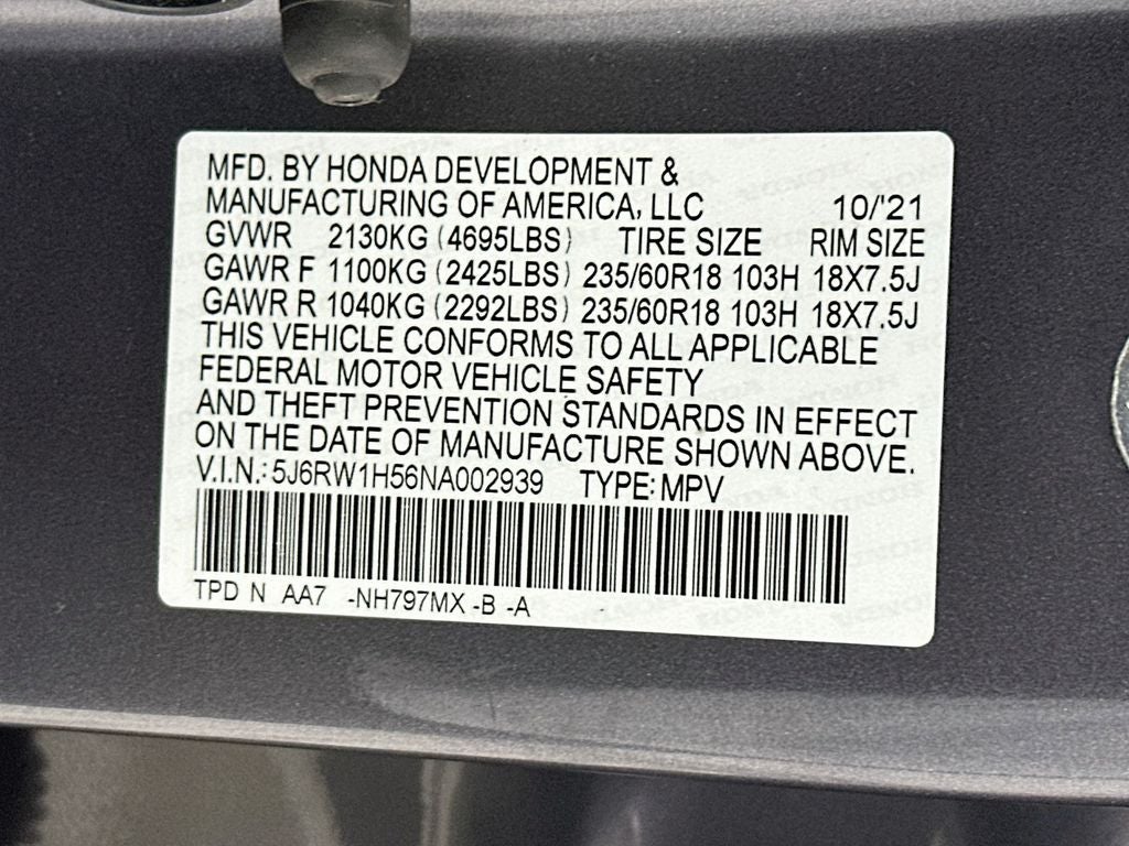 2022 Honda CR-V EX