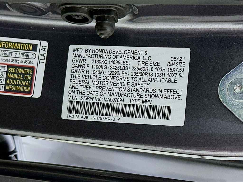 2021 Honda CR-V EX-L