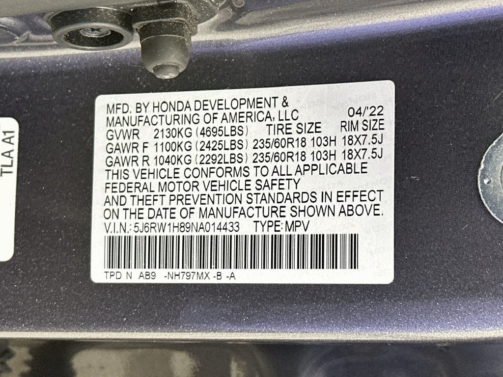 2022 Honda CR-V EX-L