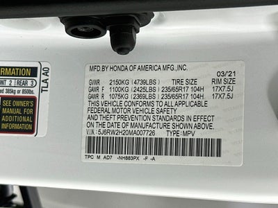 2021 Honda CR-V LX