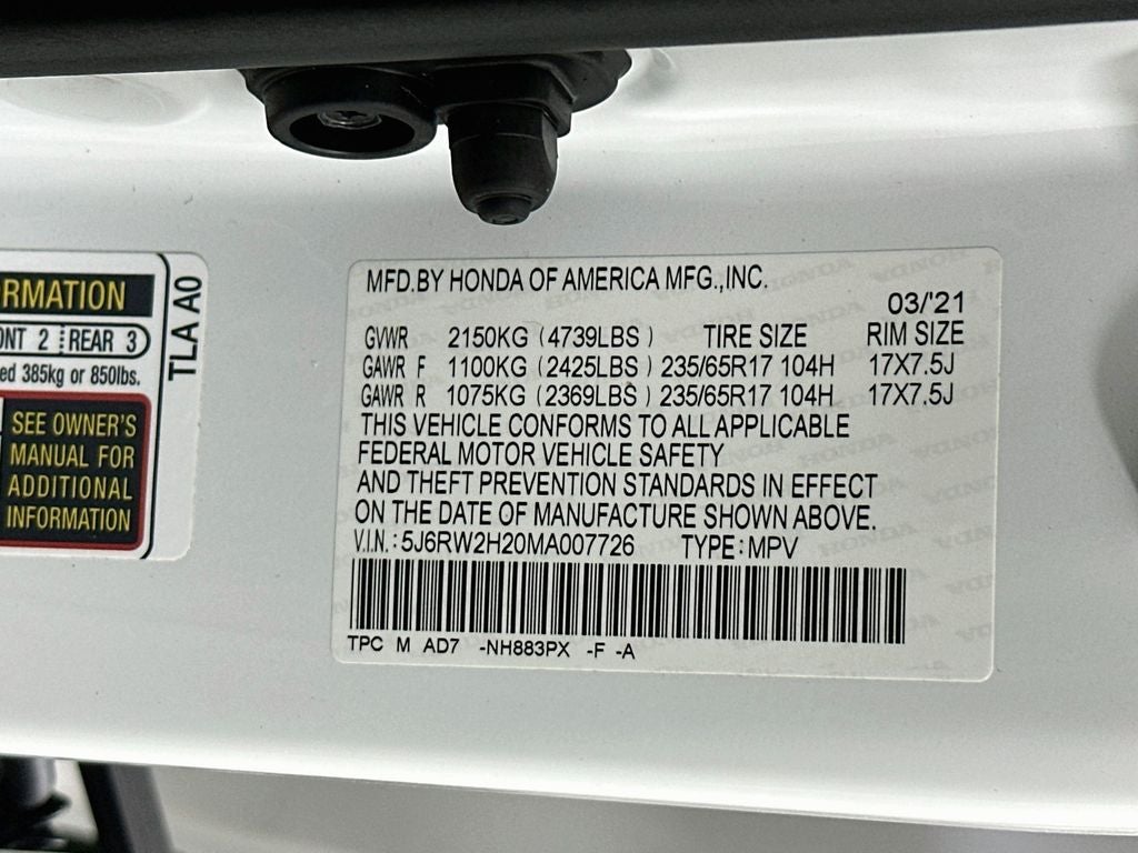 2021 Honda CR-V LX