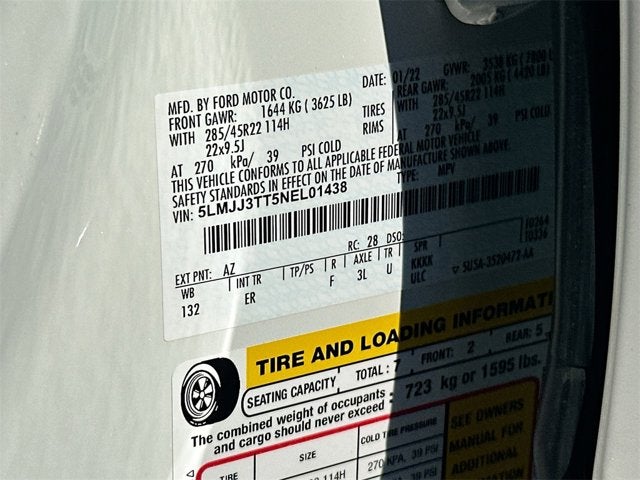 2022 Lincoln Navigator L Black Label