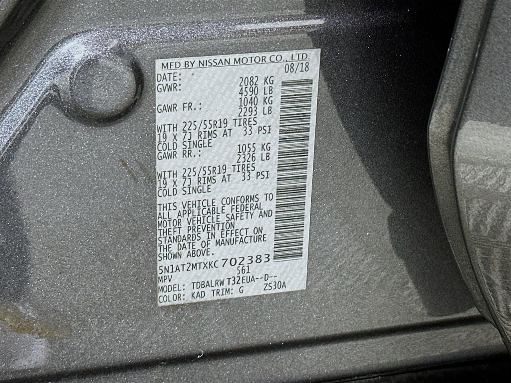 2019 Nissan Rogue SL