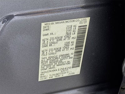 2019 Nissan Murano SV