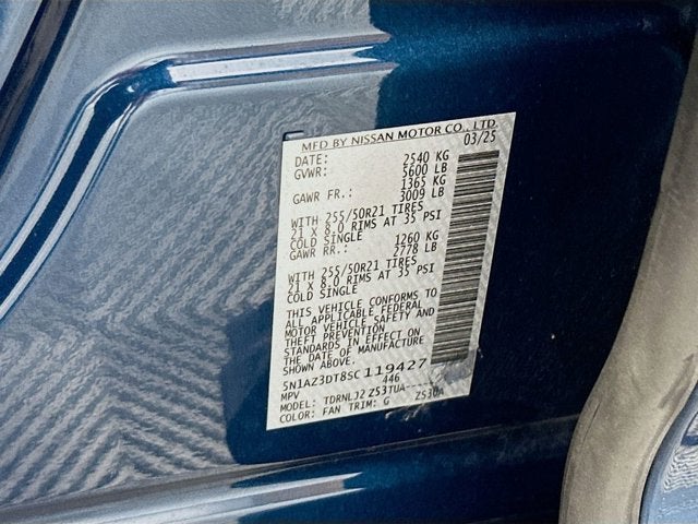 2025 Nissan Murano Platinum