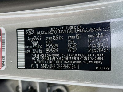 2024 Hyundai Tucson Limited