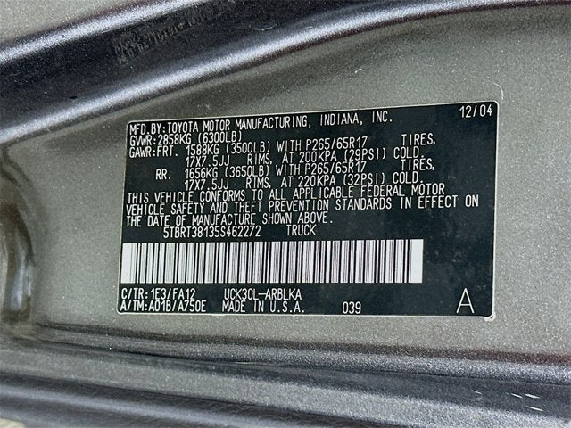 2005 Toyota Tundra Ltd