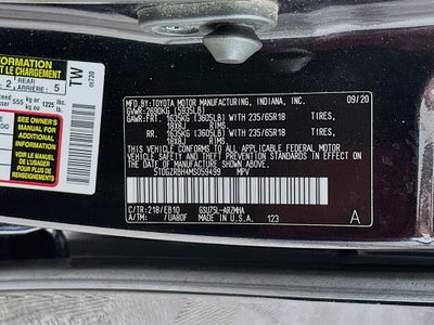 2021 Toyota Highlander XLE